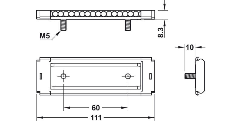 Accuride 0115RC Ball Carriage-BB St St