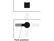 Table Connector 153x60mm St Galv