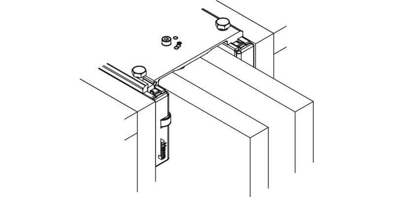 Hawa Concepta Con Brkt/Wood Dbl 900mm