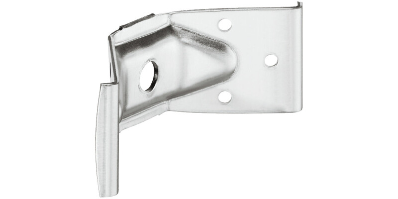 Corner Brace, for Attaching Table Legs to Table Frame, Height 40 mm, Steel