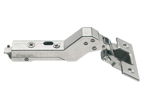 Concealed Cup Hinge, 110deg, for 45deg Angle Cabinets, Inset Mounting, Tiomos