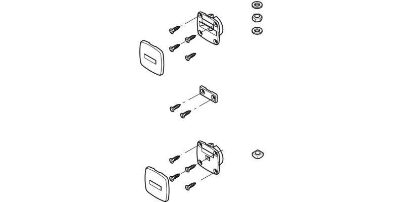 Fitting Set, for Door Straightening System, Planofit