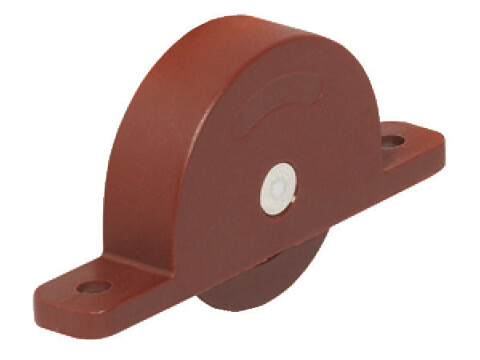 Mortice Roller, for Sliding Cabinet Doors, Light Duty Fittings