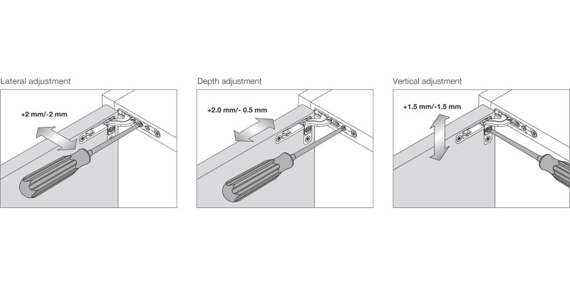 Tiomos H Hidden 105D Hinge ZA NP
