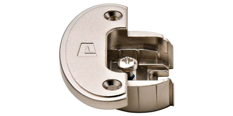 Exposed Axle Hinge Cup, for 270deg/240deg/180deg Single Pivot Hinge Arms, Screw Fixing