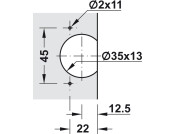 Aximat 300 240/270D Sgl Pivot Cup Quick
