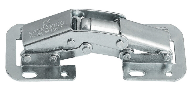 Concealed Hinge, 90deg, Easy Mount, Steel