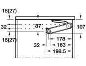 Maxi up 3675 Lid Stay F ZA NP Blu