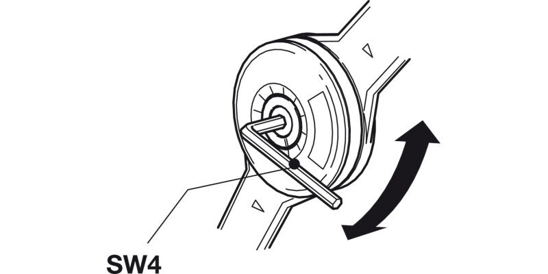 Duo Std Flap/Lid Stay 37mm Varianta NP
