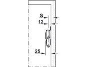 Duo Std Flap/Lid Stay 37mm Hospa NP