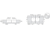90D Kimana Flap Hinge Set SNP