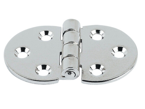 Flap Hinge, 270deg, Brass or Steel