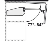 Free Fold Angle Restraint Plastic Grey