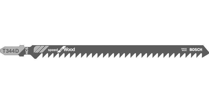 Jigsaw Blade, Bosch T344D
