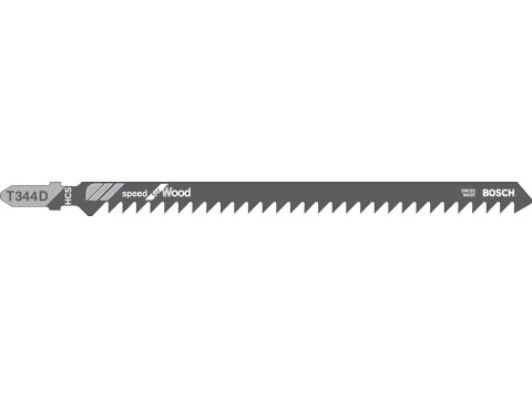 Jigsaw Blade, Bosch T344D