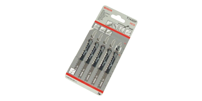 Bosch T144DP Precision Jigsaw Blades x5