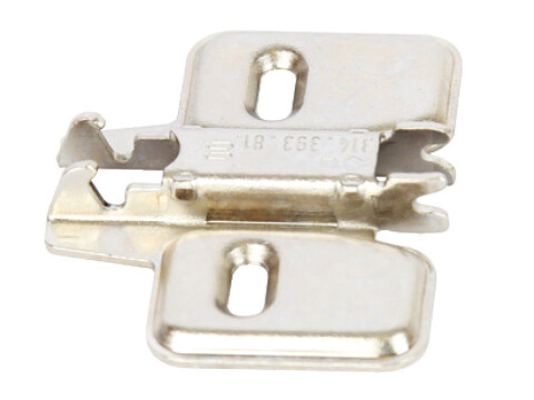 Mounting Plate, Cruciform, for Grass Click On System Hinges