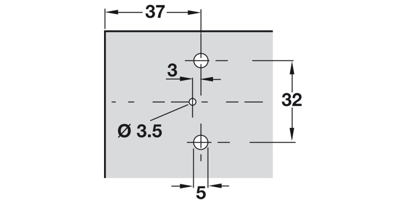 Nexis 0mm Mounting Plate 2prt Click SupCruci Var