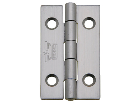 Butt Hinge, Unwashered, 63 x 38 mm, Stainless Steel