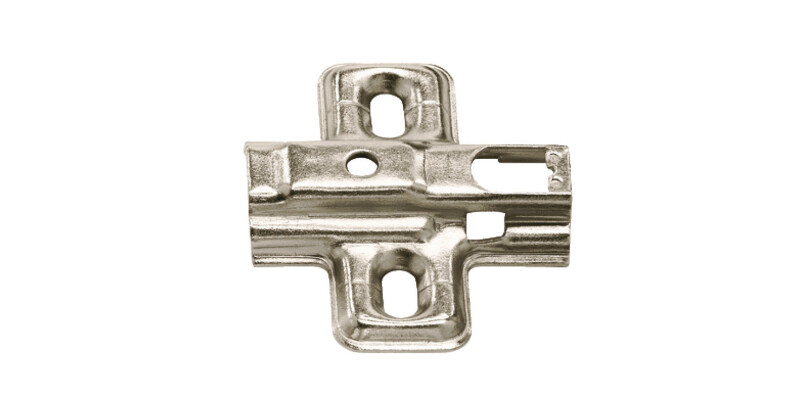 Mounting Plate, Super Compact Flanges, for use with Hospa Countersunk Screws, H&auml;