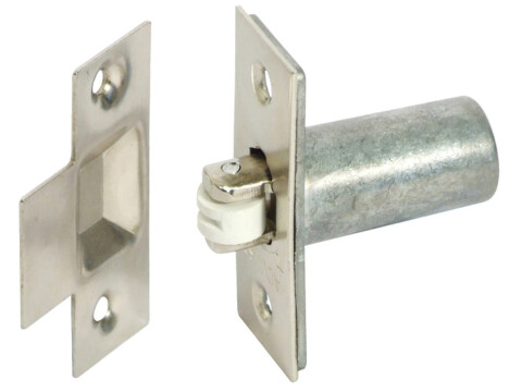Mortice Roller Catch, with Adjustable Roller Bolt, Steel Frame