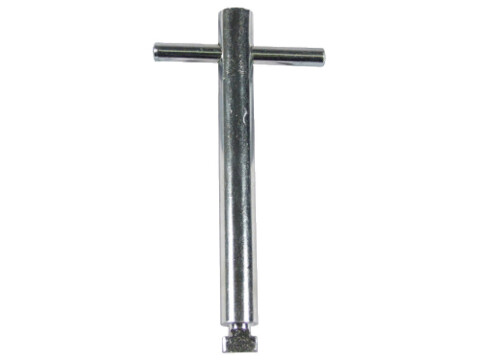 Captive Tee Key, for Captive Key Rim Budget Lock, Steel