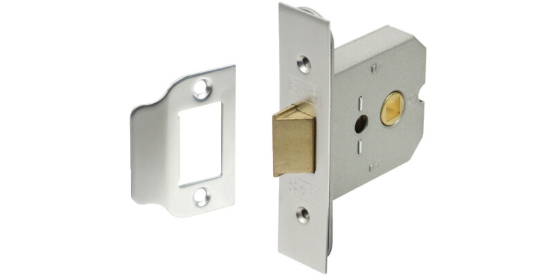 Box Latch, Mortice, Latchbolt Operated by Lever Handles, Case Size 64 mm