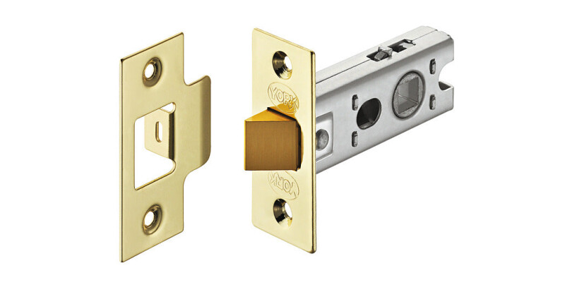 Mortice Latch, Tubular, Bolt Through, Latchbolt Operated by Lever Handles, Steel