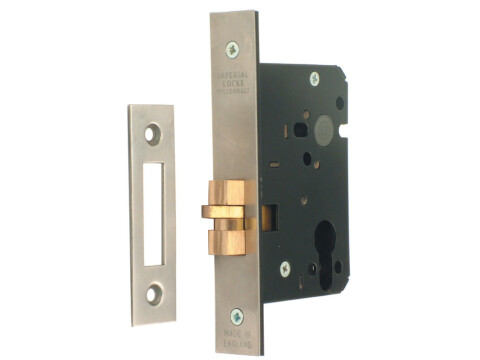 Mortice Claw Bolt Lock Case, Modular, Cylinder, Case Size 76 mm