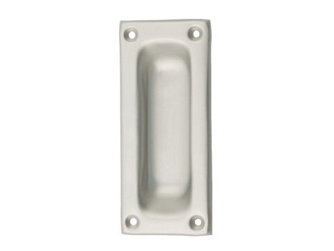 Flush Pull Handle, 40 x 90 mm, Aluminium