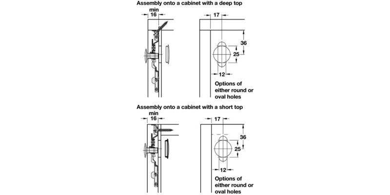 Traser-8 Cab Hanger Screw Fix UH SZP