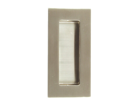 Flush Pull Handle, 100 x 50 mm, Stainless Steel