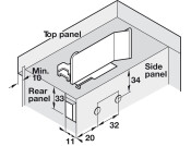 Scarpi-4 Cabinet Hanger RH Screw Fix SZP