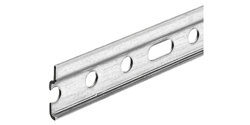 Wall Rail, Length 1250 mm, Steel, Screw Fixing