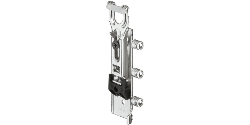 Concealed Cabinet Hanger, Press Fitting or Screw Mounting Two Way Adjustment