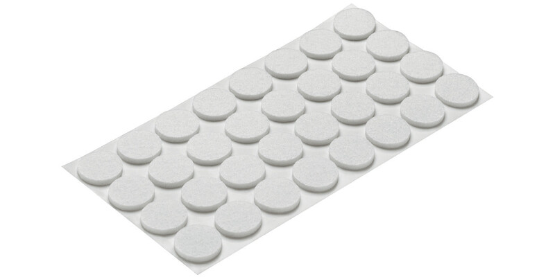 Felt Glide, Round, Self Adhesive