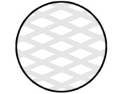 Vent Trim RM D55mm Pl White