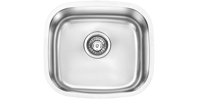 Sink, 1.0 Bowl, Stainless Steel, H&auml;fele Calder