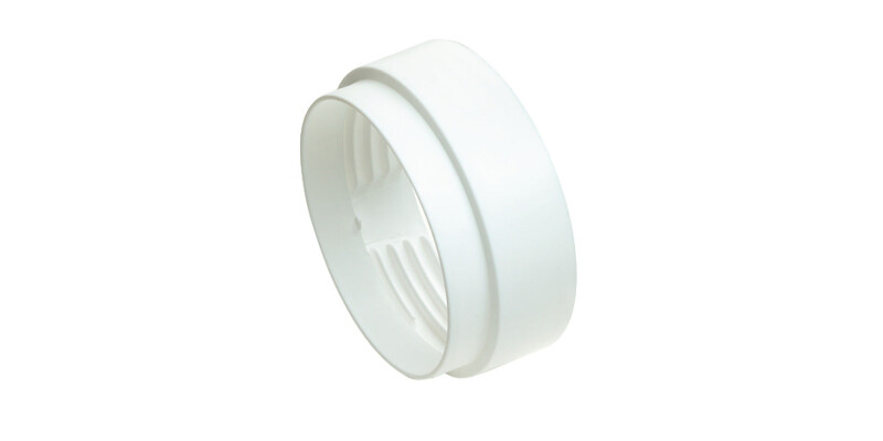 Threaded Hose Connector, Female, PVC, White, Manrose