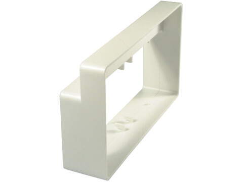 Adaptor, for Double Airbrick Wall Outlet, UV Stabilised Material, Manrose