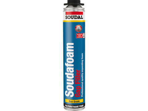 Expanding Foam, Assembly B3, Can 750 ml, Gun Version, Soudal