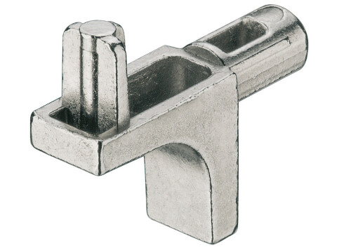 Shelf Support, Plug in, for &Oslash; 5 mm Hole, for Wooden Shelves, K Line