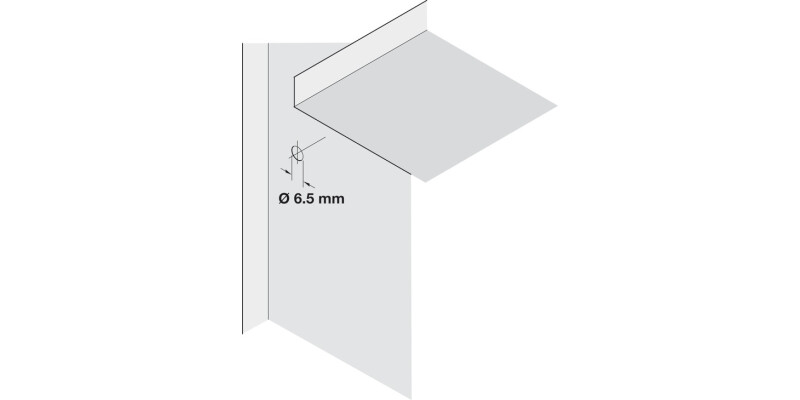 Socket D6.5mm Plug-In St FB