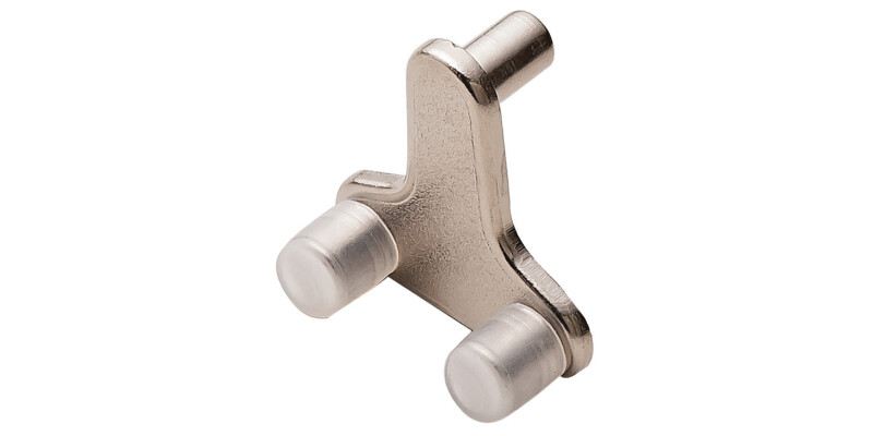Shelf Clamp Support, Plug in, for Glass Shelves 6-10 mm Thick