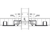 Thread Sleeve M4 5x18mm 24-29mm St Galv