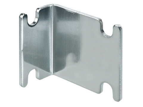 Rear Panel Bracket, Steel, for System Varianta 32 &Oslash; 5 mm Series-Drilled Holes