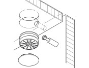 Maxifix Housing SW6 19/35mm ZA Bright