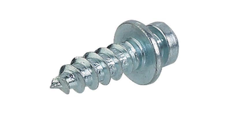 Modular Screw Collared D4x32.0mm St Galv