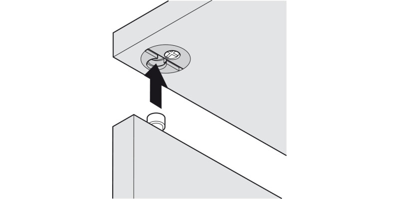 Connnecting Fitting Recessed Pl Brown