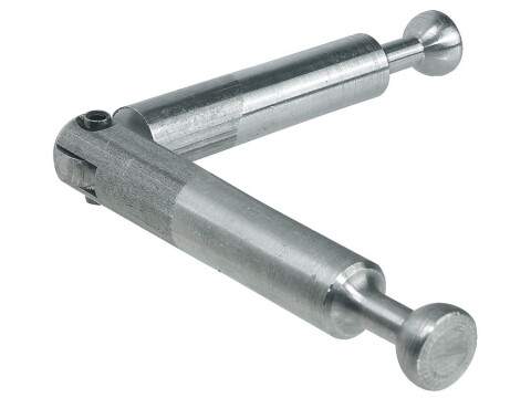 Mitre Joint Connector, for &Oslash; 7 mm Holes, Double-Ended Hinged Bolt, Minifix GV Mi